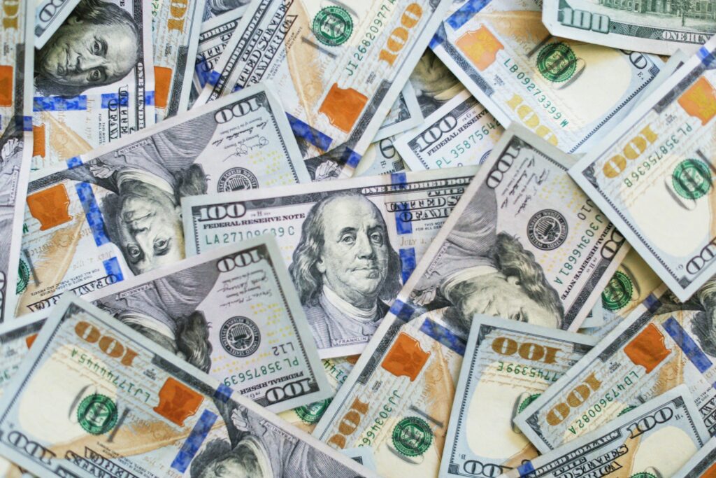 US Dollar Bills